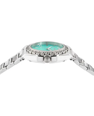 Versace Greca Reaction 36mm In Metallic