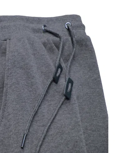Blue Ice Men's 2-pack Fleece-lined Jogger Sweatpants In Black,charcoal