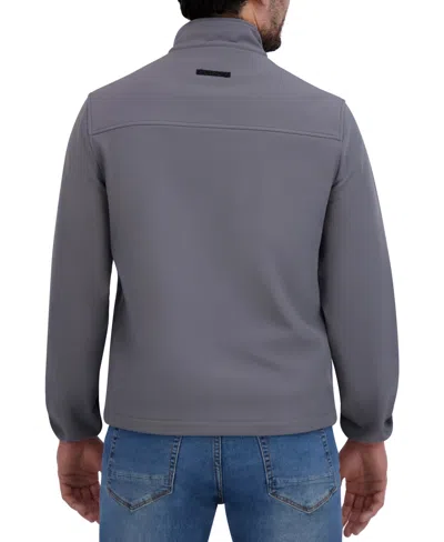 Hudson Men's Soft Shell Utility Jacket In Gray