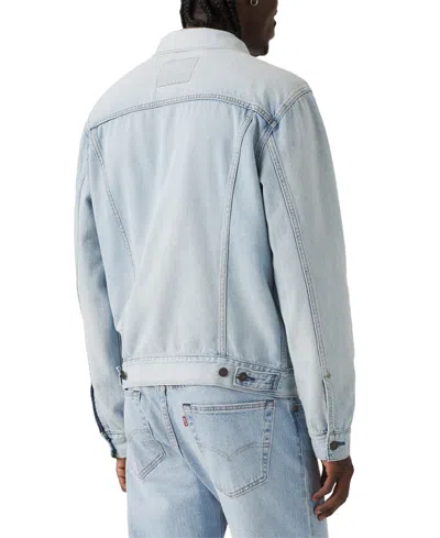 Levi's Lightweight Trucker Jacket In Build A House Ltwt