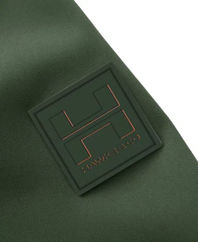 Hawke & Co. Men's All-season Lightweight Stretch Hooded Rain Jacket In Black