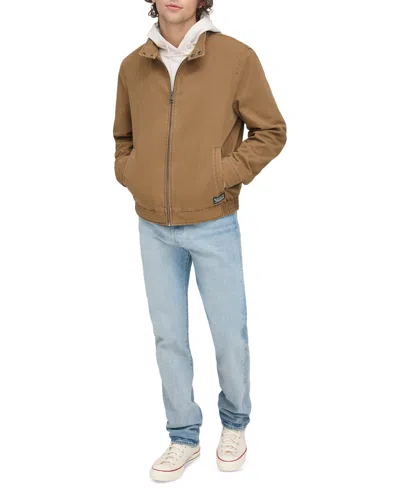 Levi's Harrington Cotton Jacket In Brown