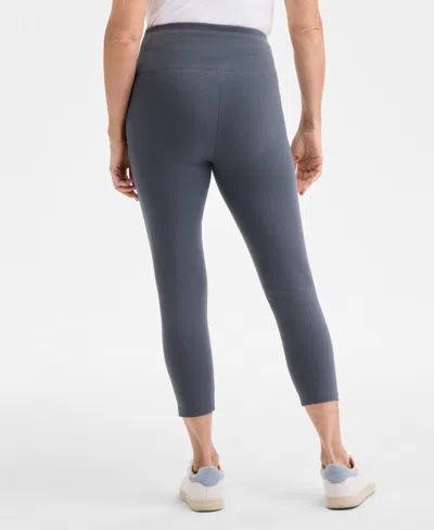 Style & Co Women's High Rise Cropped Pull-on Leggings, Created For Macy's In East Side