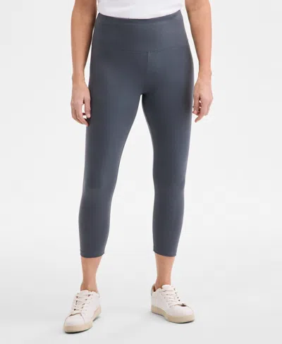 Style & Co Women's High Rise Cropped Pull-on Leggings, Created For Macy's In East Side