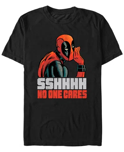 Marvel Men's No One Short Sleeve T-shirt In Black