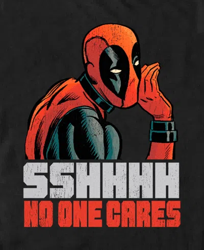 Marvel Men's No One Short Sleeve T-shirt In Black