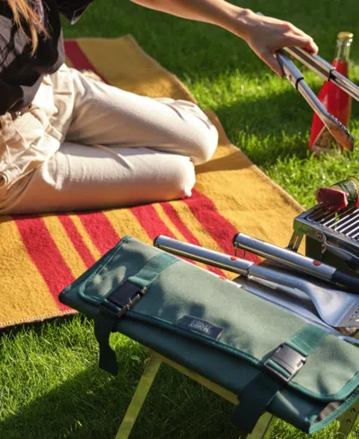 Joseph Joseph Grillout 4 Pc. Bbq Tool Set With Storage Case In Silver