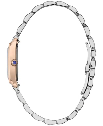 Citizen Bianca Womens Two Tone Stainless Steel Bracelet Watch Ew5624-54y In Two-tone