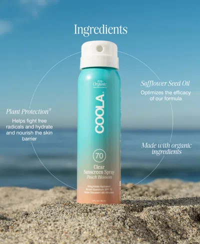 Coola Clear Sunscreen Spray Spf 70 In No Color