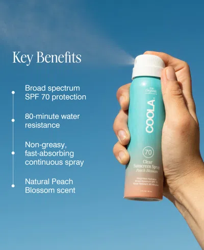 Coola Clear Sunscreen Spray Spf 70 In No Color