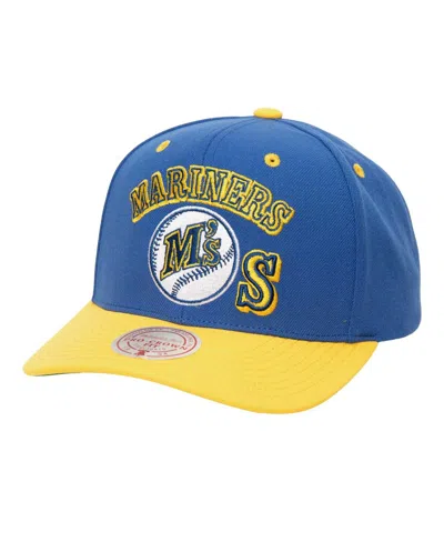 Mitchell & Ness Men's Royal Seattle Mariners All In 2.0 Adjustable Hat In Royal