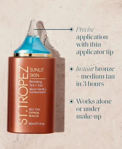 St Tropez Sunlit Skin Bronzing Tint + Tan, 1 Oz. In No Color