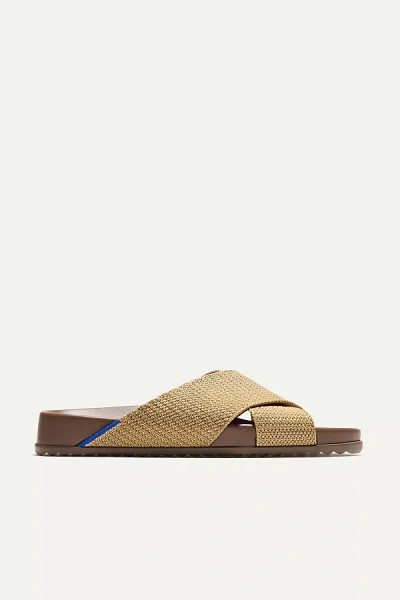 Rothys The Weekend Slide Sandals In Gold