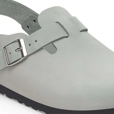 Birkenstock Tokio Suede Mules In Gray