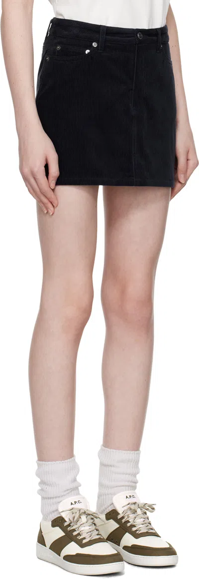 Apc Belt Loop Skirt In Nude