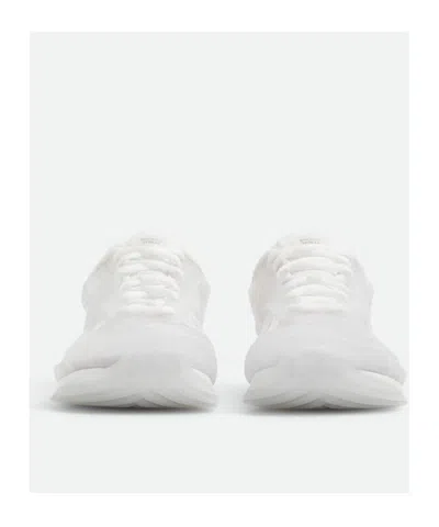 Bottega Veneta Men White Transparent Rubber Orbit Sneakers In Multi