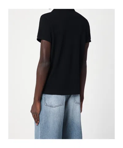 Ami Alexandre Mattiussi Ami Paris Ami De Coeur Black Oversize T Shirt