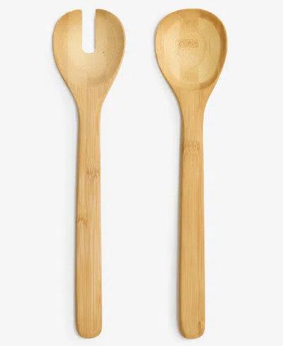 Arch Studio Set Of 2 Salad Servers, Exclusively At Macy's In Brown