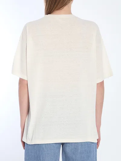 The Row Isha Oversize Cotton Jersey T-shirt In White