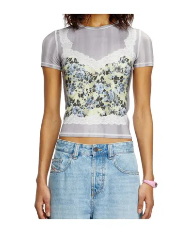 Diesel T-ileni T-shirt In White