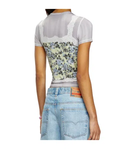 Diesel T-ileni T-shirt In White
