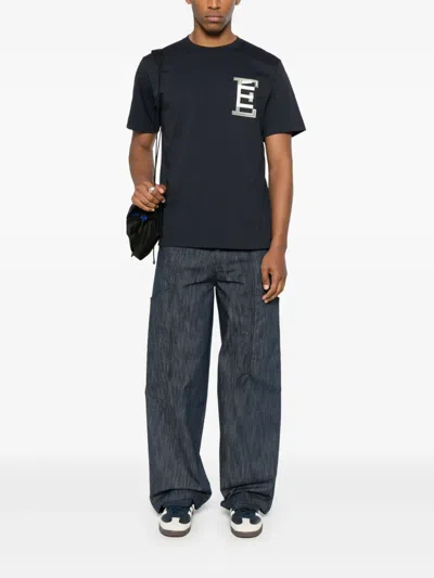 Etudes Studio University T-shirt In Blue