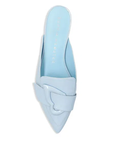 Sophia Webster Blair Mules In Blue