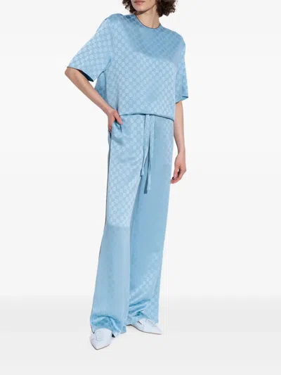 Sophia Webster Blair Mules In Blue