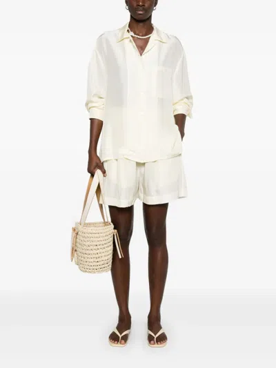 Barena Venezia Mimma Sbrissa Striped Button-down Shirt In Neutrals