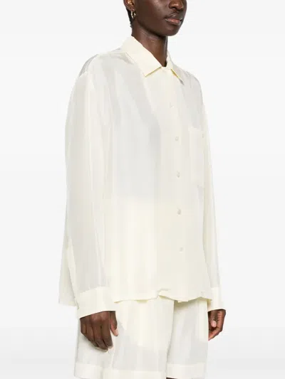 Barena Venezia Mimma Sbrissa Striped Button-down Shirt In Neutrals