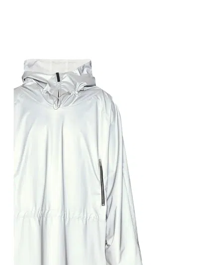 424 Reflective "grey" Raincoat In Grey