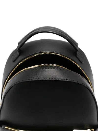 Armani Exchange Logo-plaque Backpack In Black