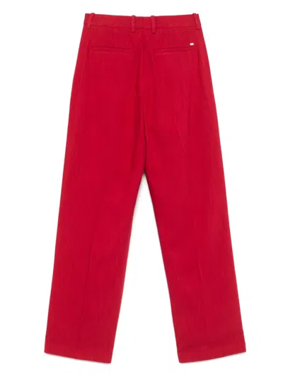 Tommy Hilfiger Pantalon À Pinces The Sofia Capsule In Red