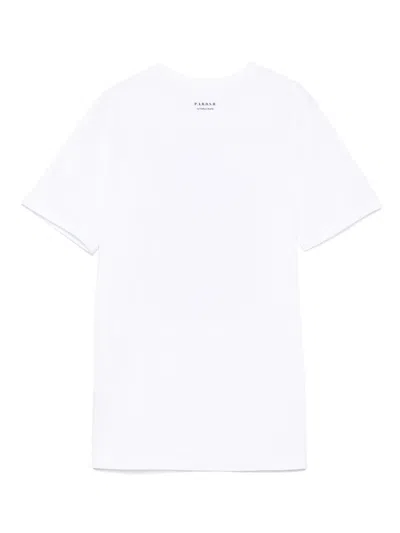 P.a.r.o.s.h Cowall T-shirt In White