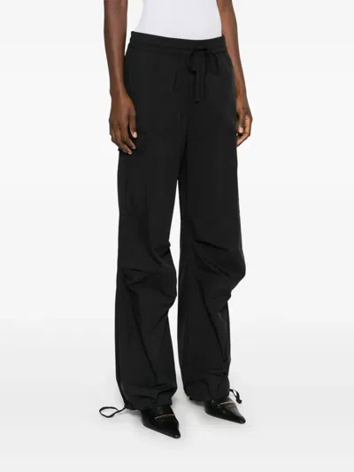 P.a.r.o.s.h Cargo Trousers In Black