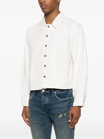 Antik Batik Adonis Jacket In White