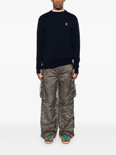 圆领美利诺羊毛毛衣