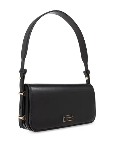 Kate Spade Leather Tote Bag In Black