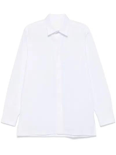 Givenchy Camicia A Maniche Lunghe In White