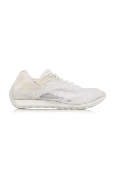 Bottega Veneta Orbit Transparent Rubber Sneakers In White