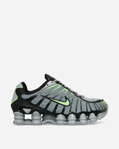 Nike Shox Tl Sneakers In Textile And Synthetic Materials In Gray