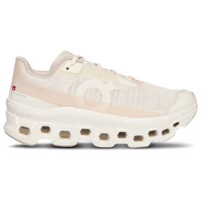 On Cloudmster Void Waterproof Running Shoes In Ivory/dew