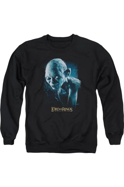 Gildan Lord Of The Rings Sneaking Adult Crewneck Sweatshirt In Black