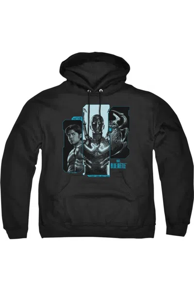 Gildan Blue Beetle (2023) Host Reyes Adult Pull Over Hoodie / Hooded Sweatshirt In Black