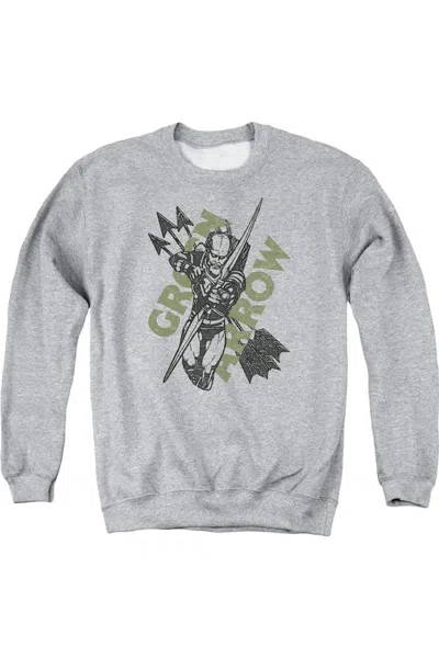 Gildan Justice League Of America Archers Arrows Adult Crewneck Sweatshirt In Multi