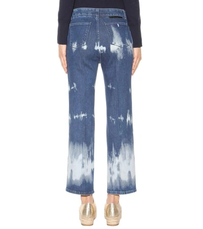 Shop Stella Mccartney Faded Jeans In Blue