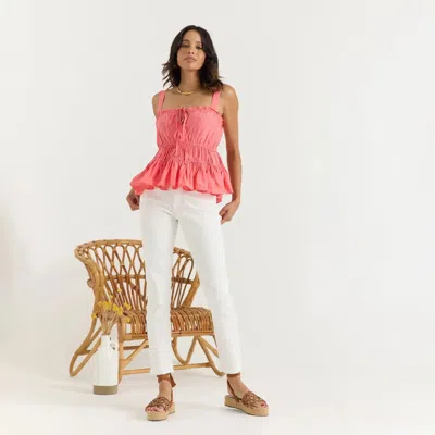 Calypso St Barth Calypso St. Barth Lola Top In Pink