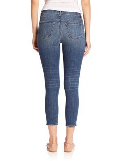 Shop J Brand Mid-rise Capri Skinny Jeans In Sublime