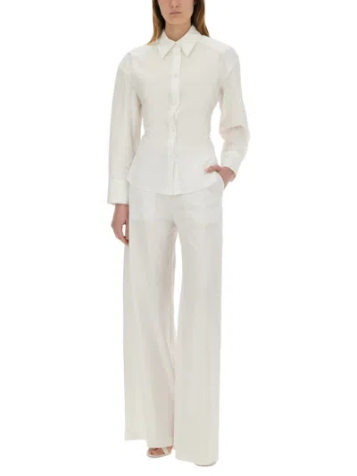 Moschino Cotton Shirt In White