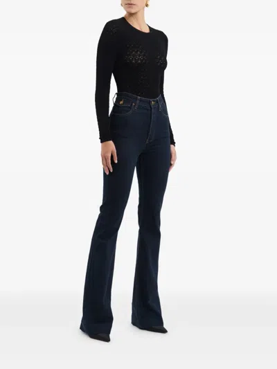 Rebecca Vallance Gisele Flared Jeans In Blue
